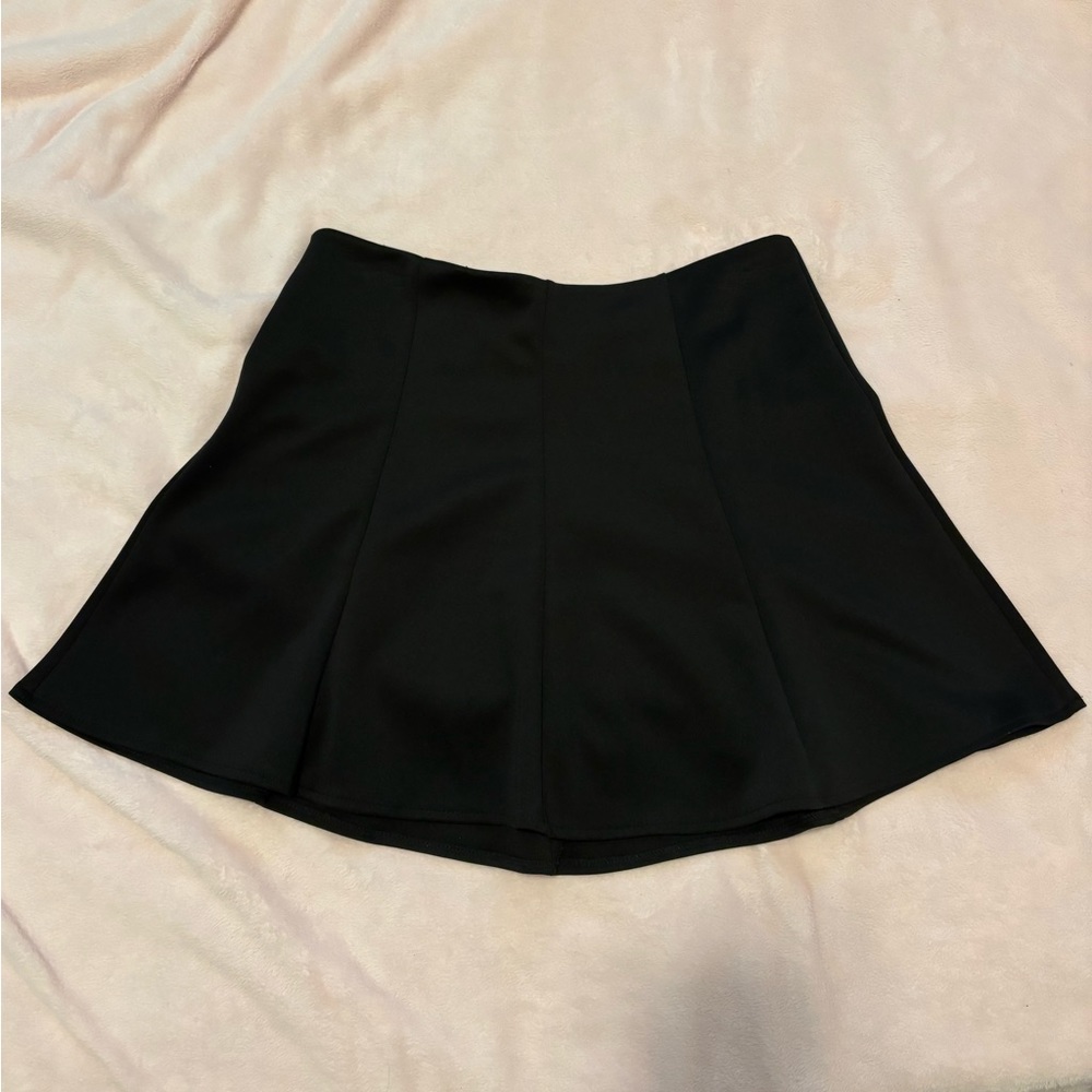 Princess Vera Wang Black A-line Flare Mini Skirt - Size 11